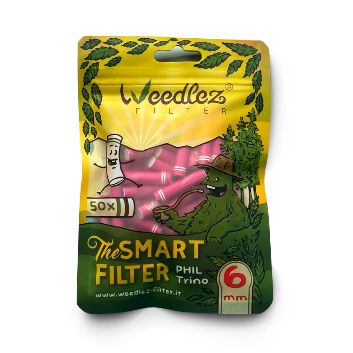 Filtri Weedlez 6 mm - Carboni Attivi Made in Italy