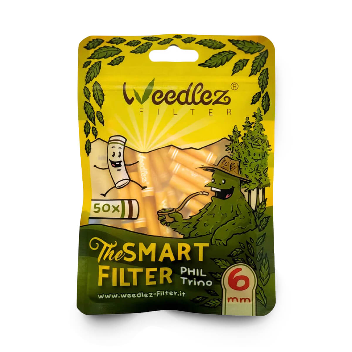 Filtri Weedlez 6 mm - Carboni Attivi Made in Italy