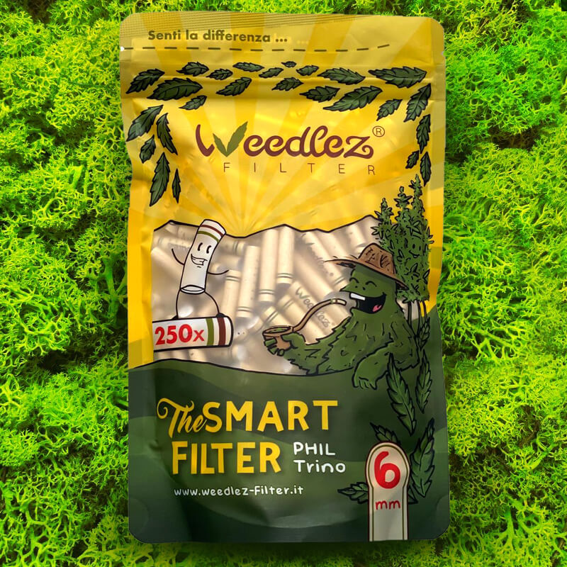 Filtri Weedlez 6 mm - Carboni Attivi Made in Italy