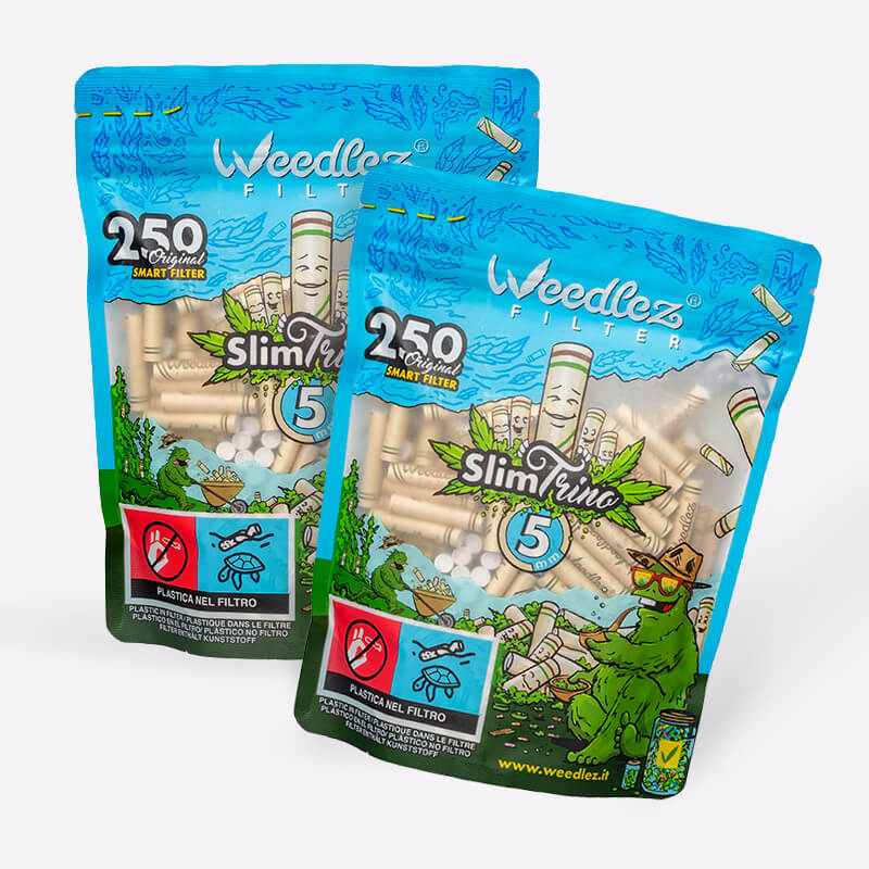 Filtri Weedlez 5 mm - Carboni Attivi Made in Italy