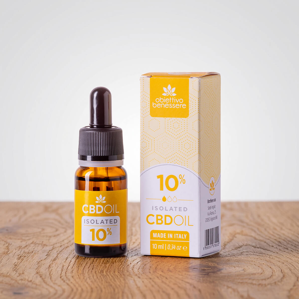 olio cbd isolato 10%