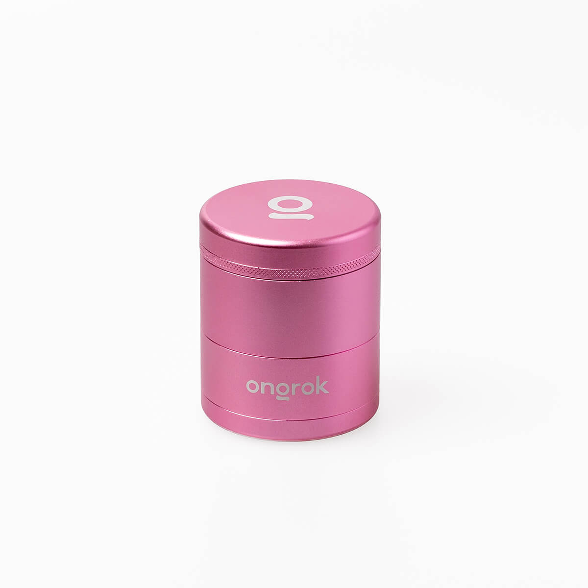 ongrok grinder flower petal toothless 60 mm alluminio aeronautico rosa