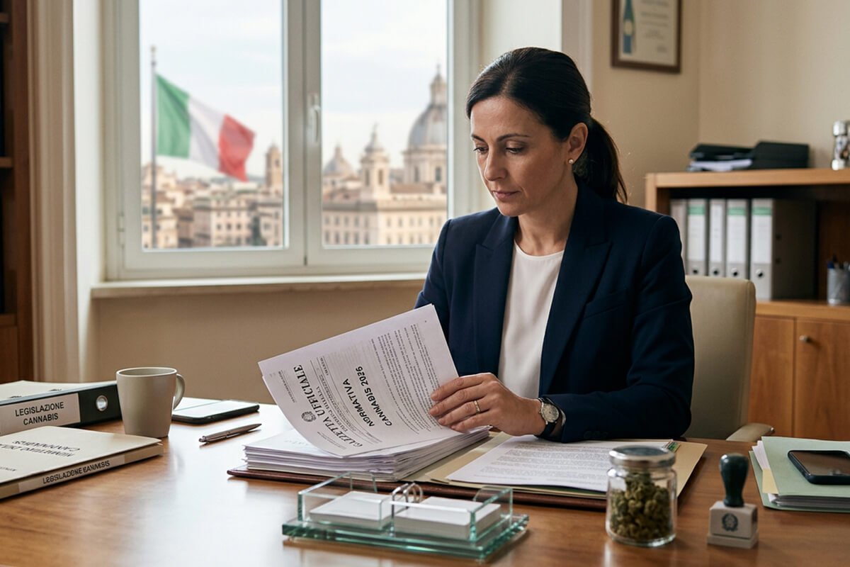 cannabis legale Italia 2026 normativa aggiornata