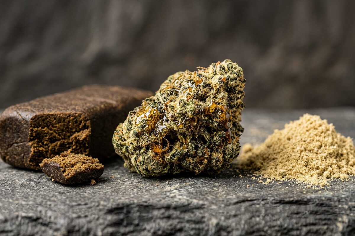  estratti canapa CBD hash pollen moonrock differenze