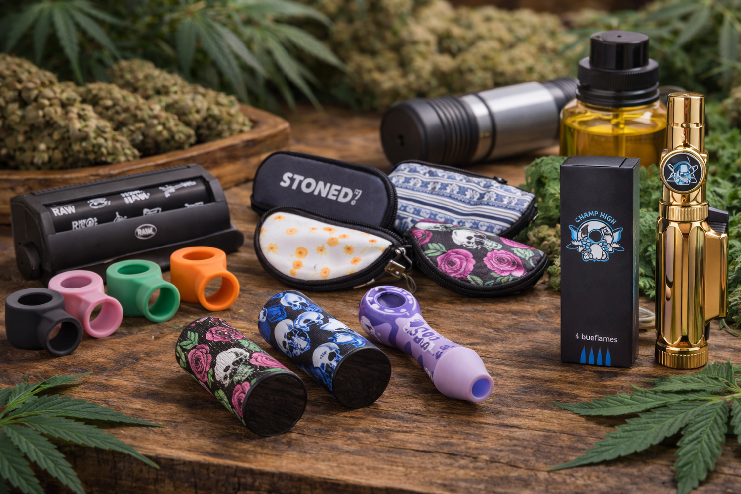 Accessori Smoking: Grinder, Cartine e Vassoi