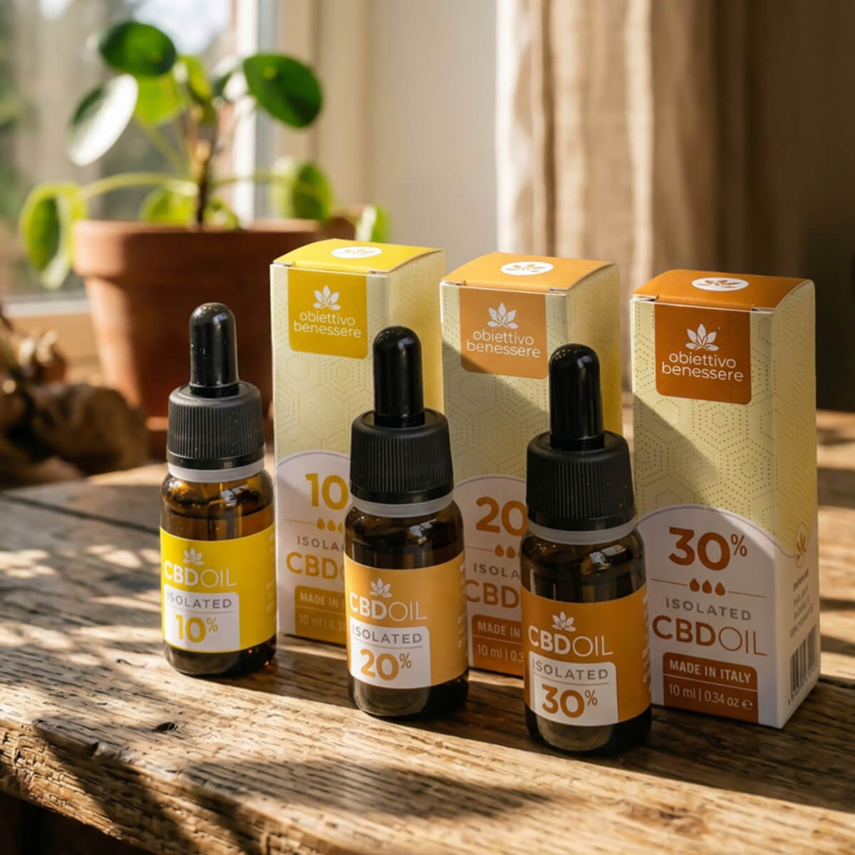 Olio CBD Isolato | Obiettivo Benessere