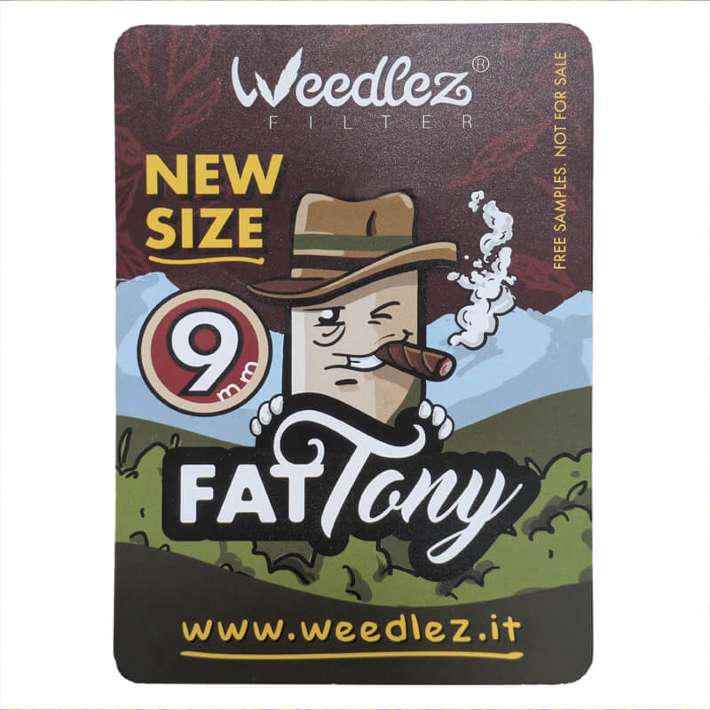 Filtri Weedlez 9 mm - carboni attivi Made in Italy