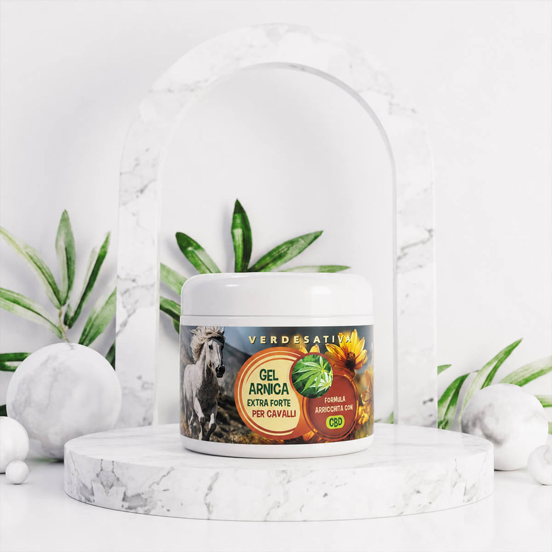 verdesativa gel arnica extra forte per cavalli