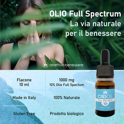 Olio CBD 10% - 3x2