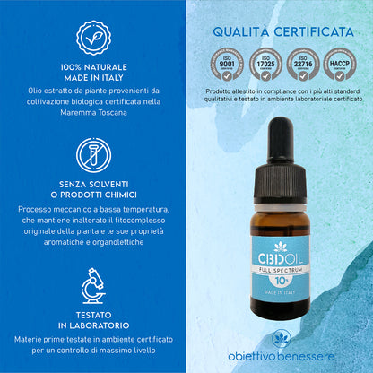 Olio CBD 10% - 3x2