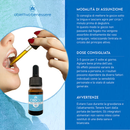 Olio CBD 10% - 3x2