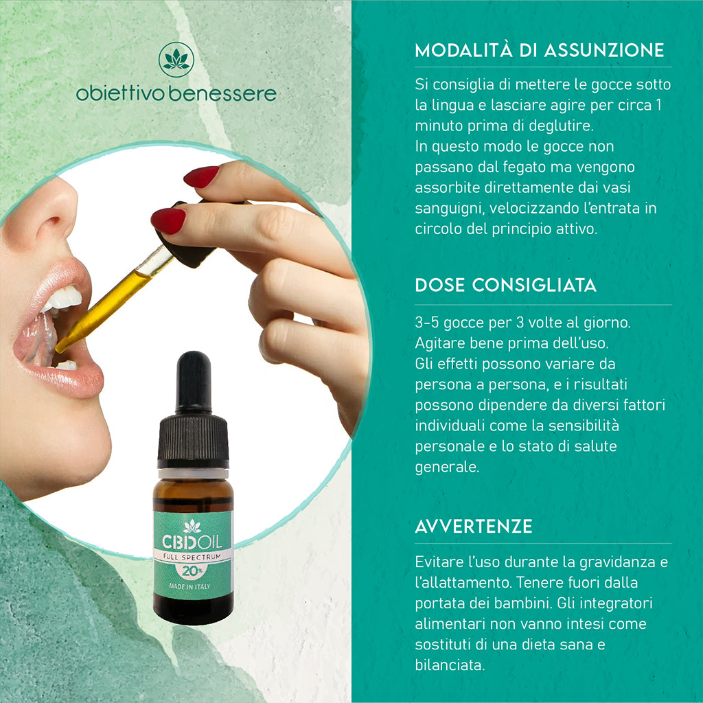 Olio CBD 20% - 3x2