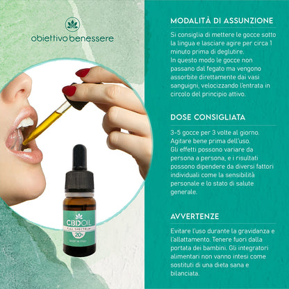 Olio CBD 20% - 3x2