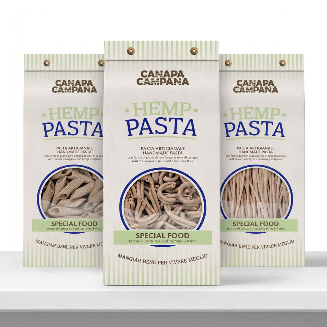 pasta artigianale alla canapa