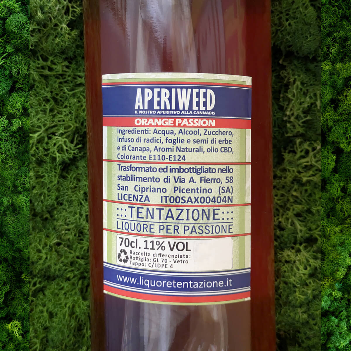 AperiWeed aperitivo alla Cannabis Orange Passion