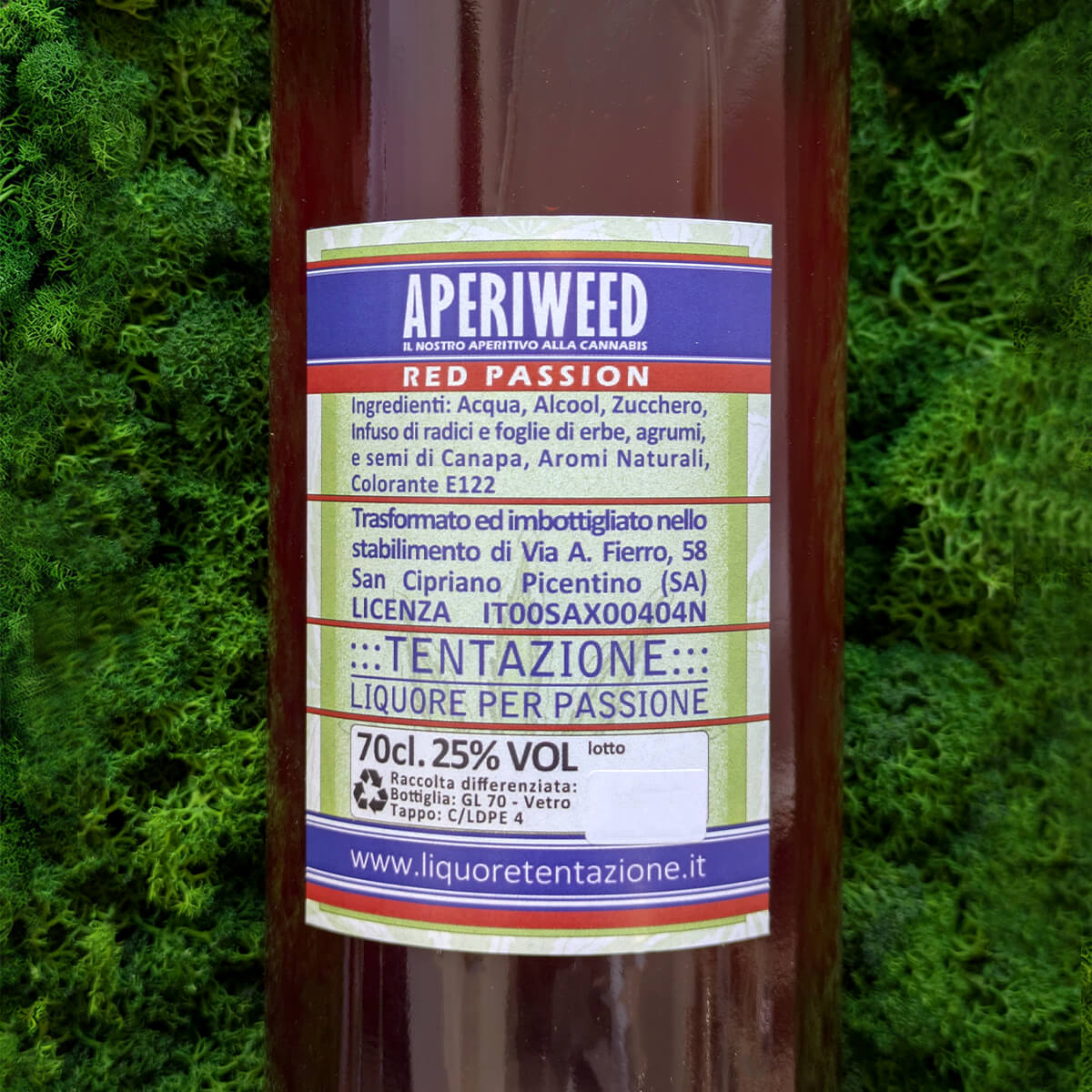 AperiWeed aperitivo alla Cannabis Red Passion