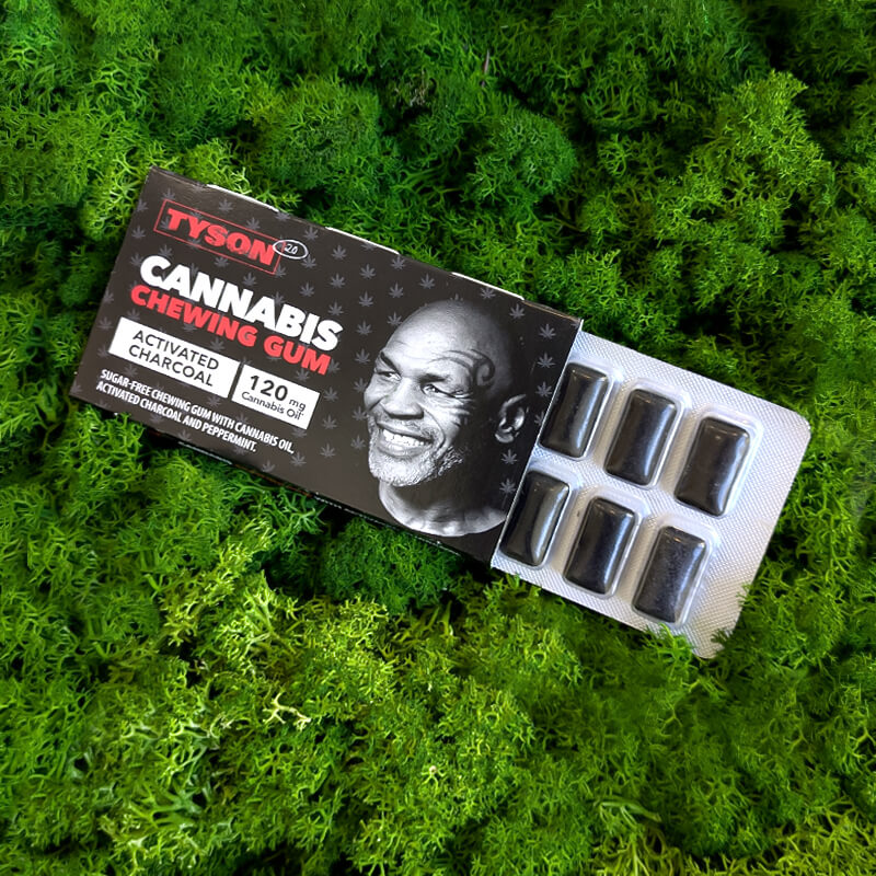 cannabis chewing gum tyson 2.0