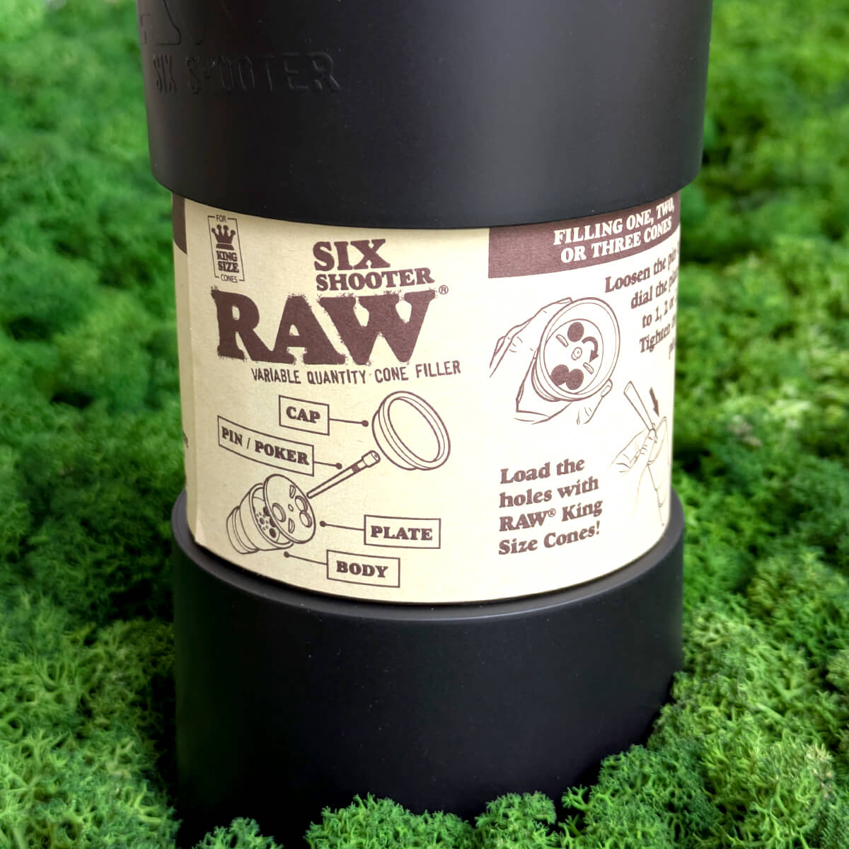 Raw Six Shooter King Size