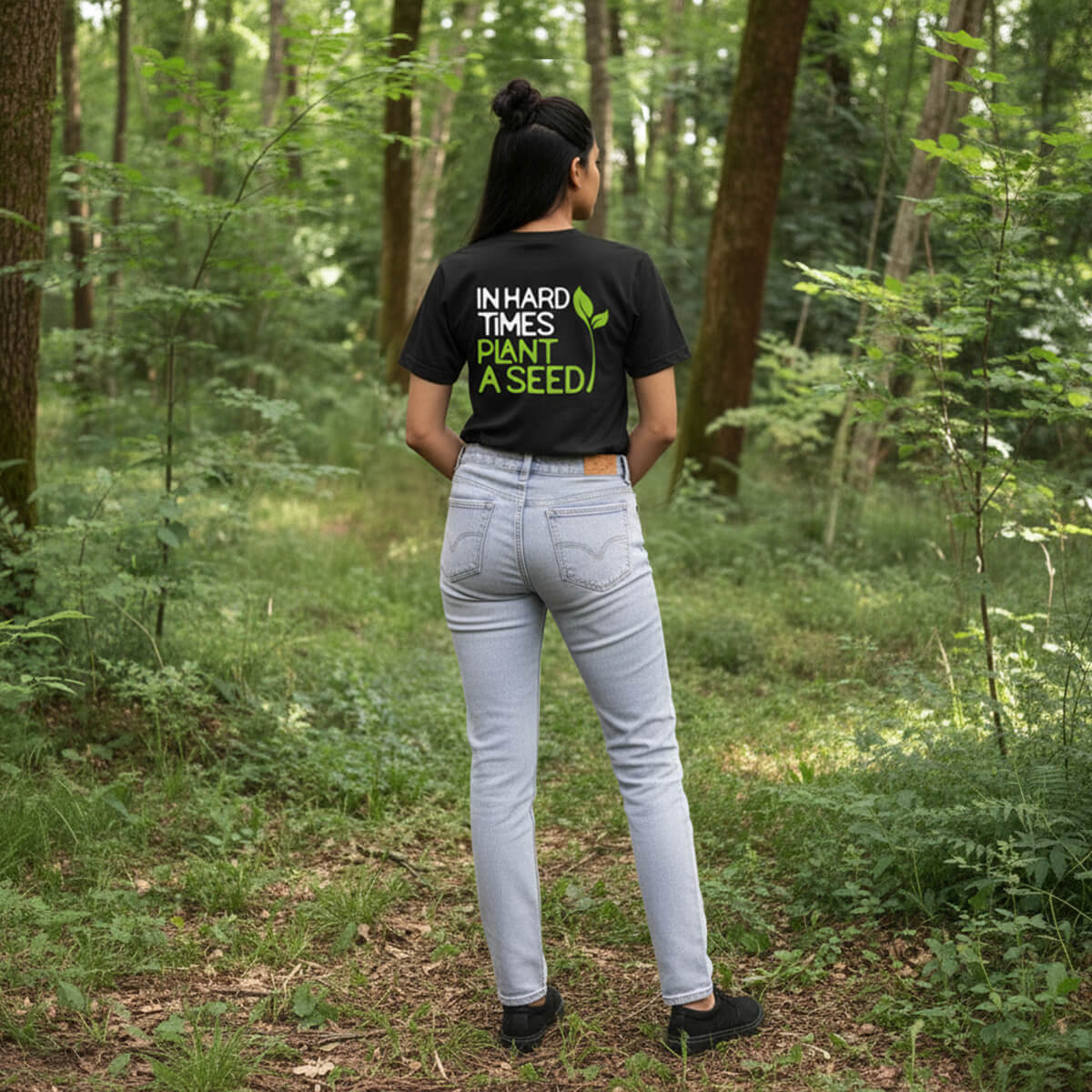 T-Shirt "In Hard Times"