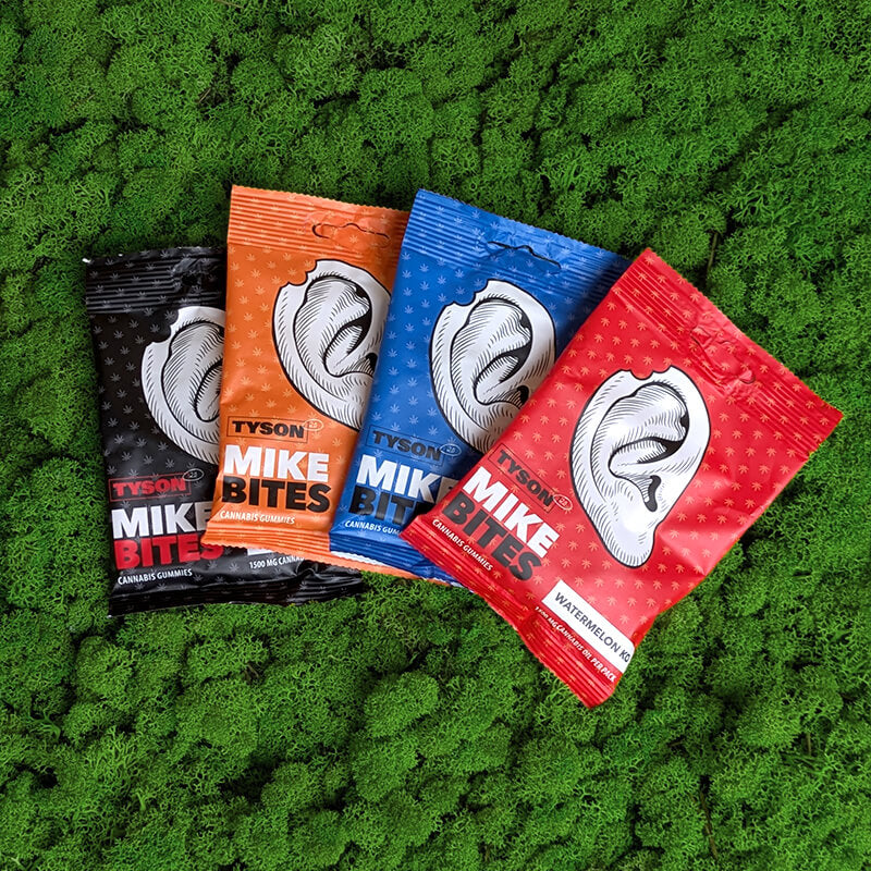 tyson 2.0 mike bites gummies caramelle gommose