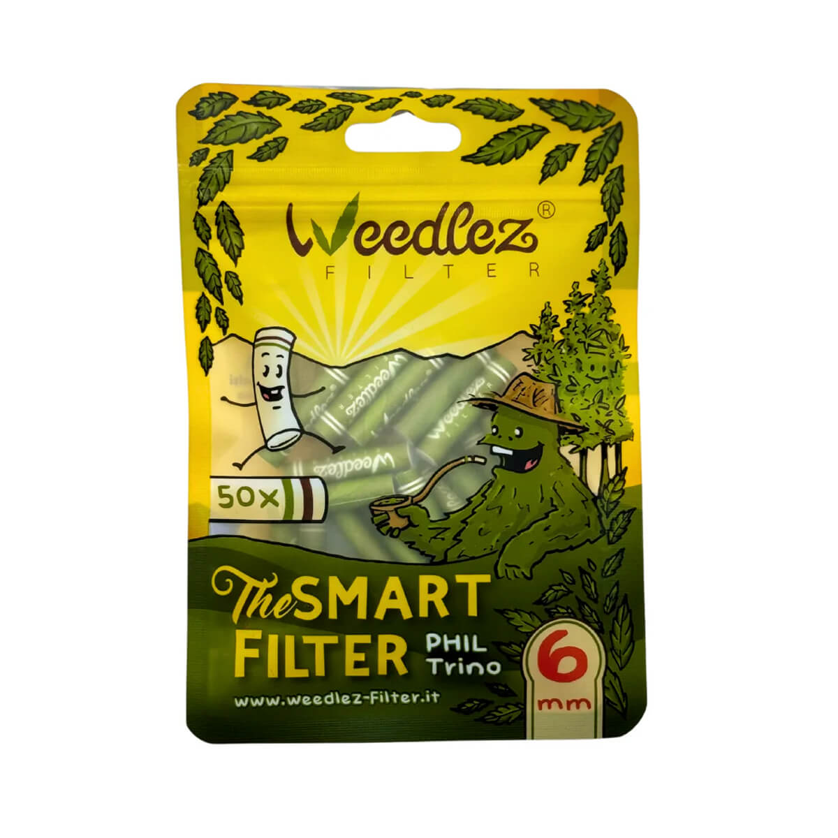 Filtri Weedlez 6 mm - Carboni Attivi Made in Italy