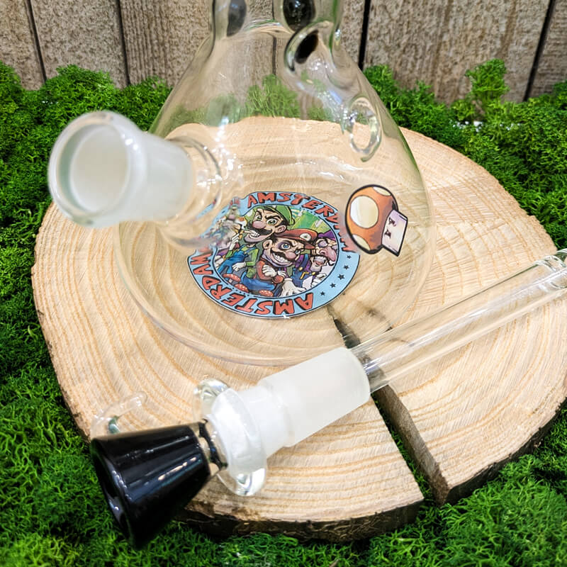 bong in vetro hero mario ice mushroom