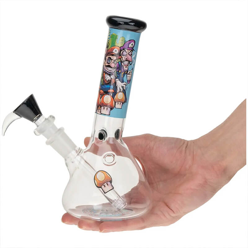 bong in vetro hero mario ice mushroom