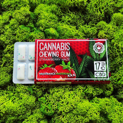 Chewing Gum Strawberry Haze CBD