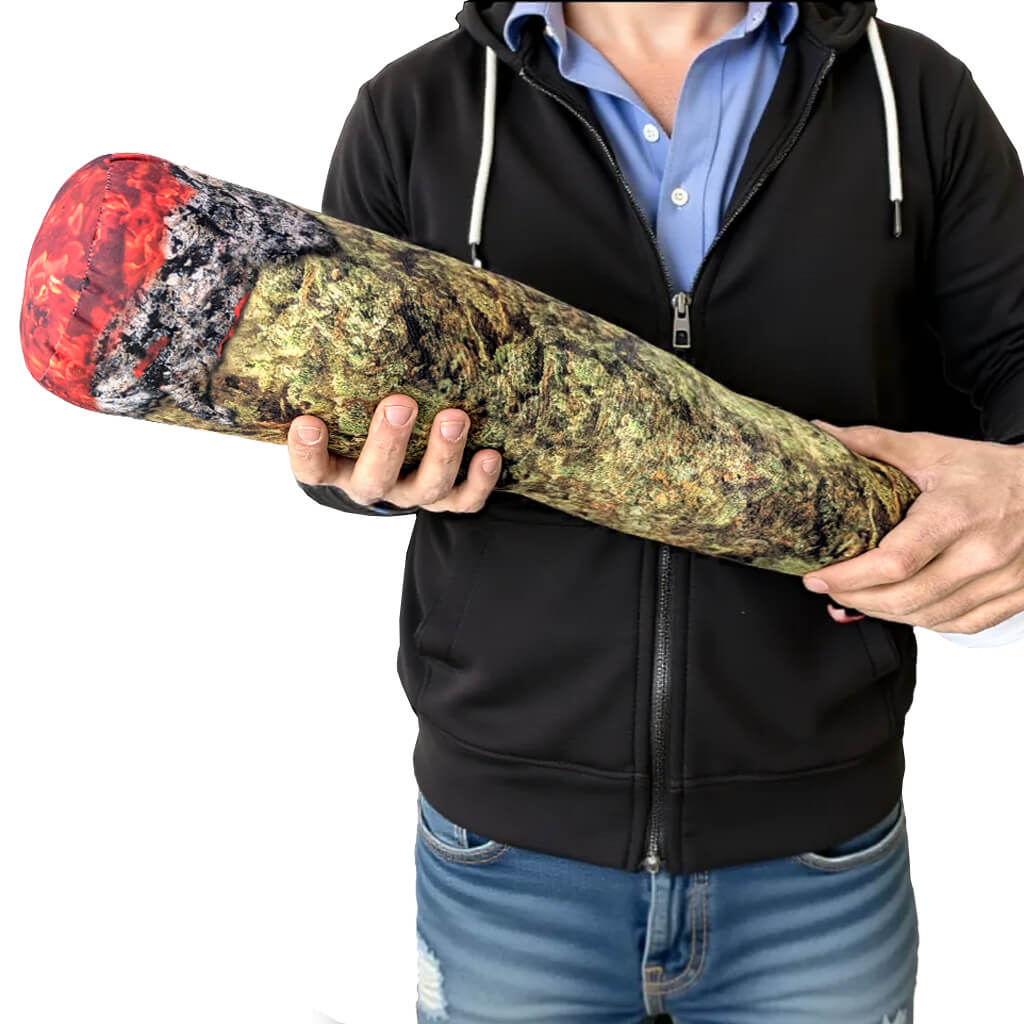 ganja pillow cuscino joint