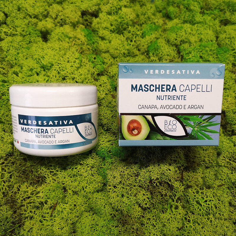 Maschera capelli nutriente