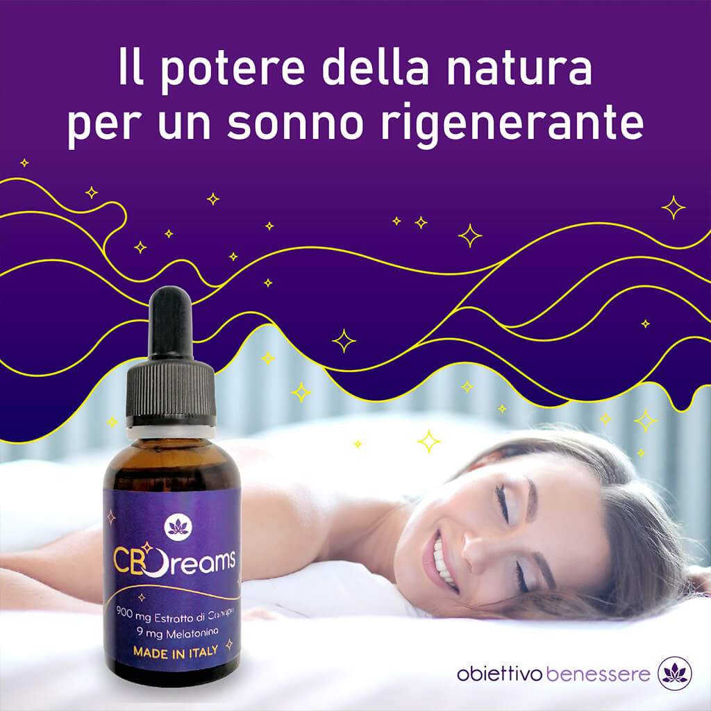 cbdreams olio per il sonno