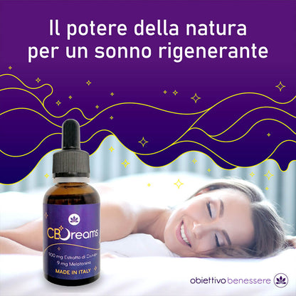 cbdreams olio per il sonno