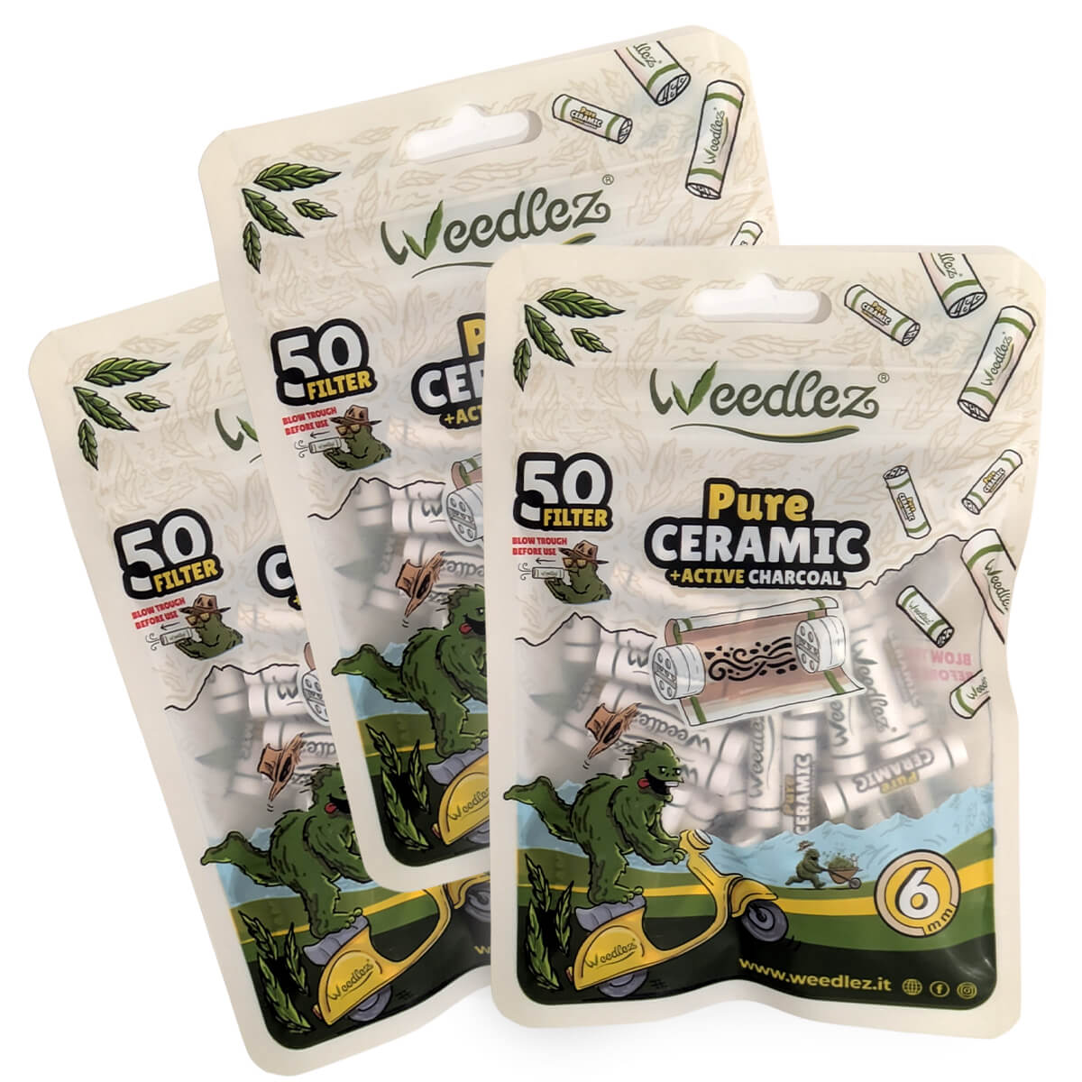 Filtri Weedlez 6 mm - Pure Ceramic