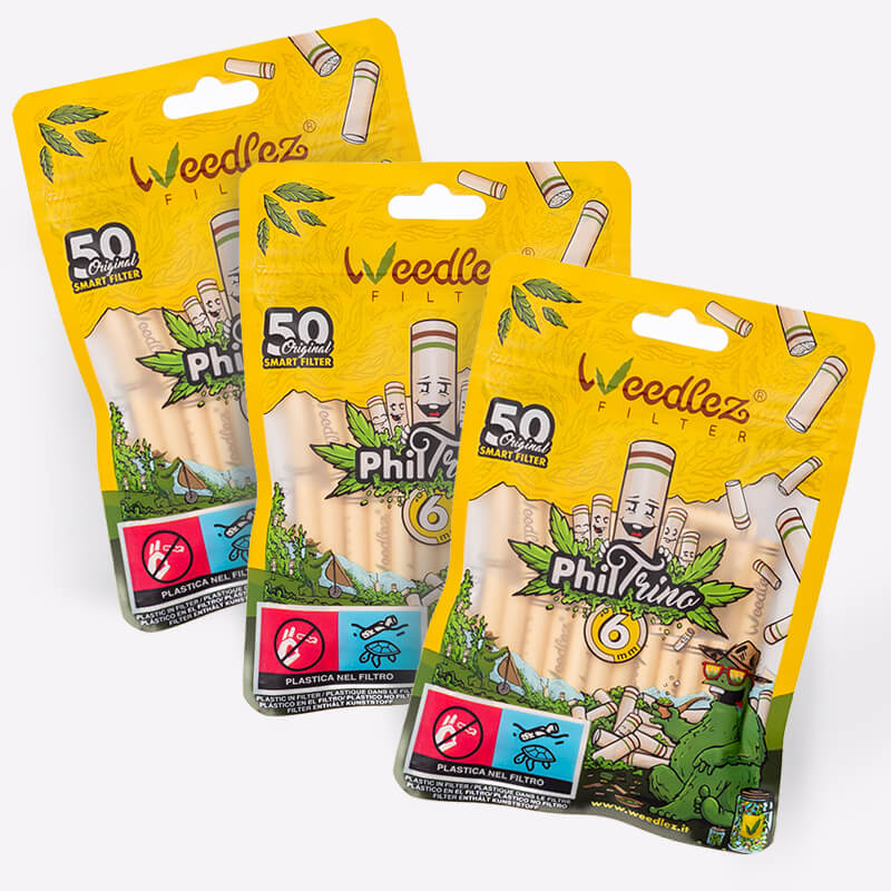Filtri Weedlez 6 mm - Carboni Attivi Made in Italy