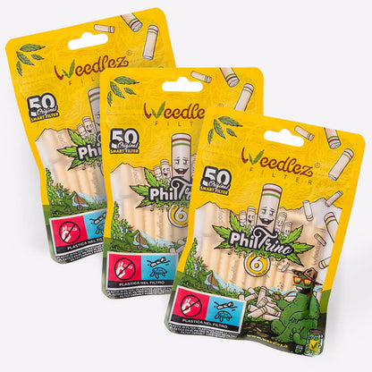 Filtri Weedlez 6 mm - Carboni Attivi Made in Italy