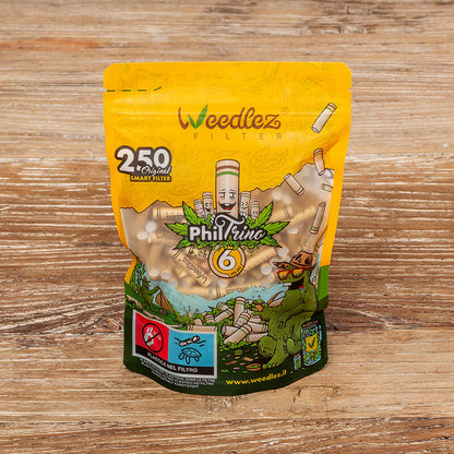 Filtri Weedlez 6 mm - Carboni Attivi Made in Italy