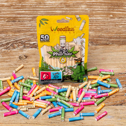 Filtri Weedlez 6 mm - Carboni Attivi Made in Italy
