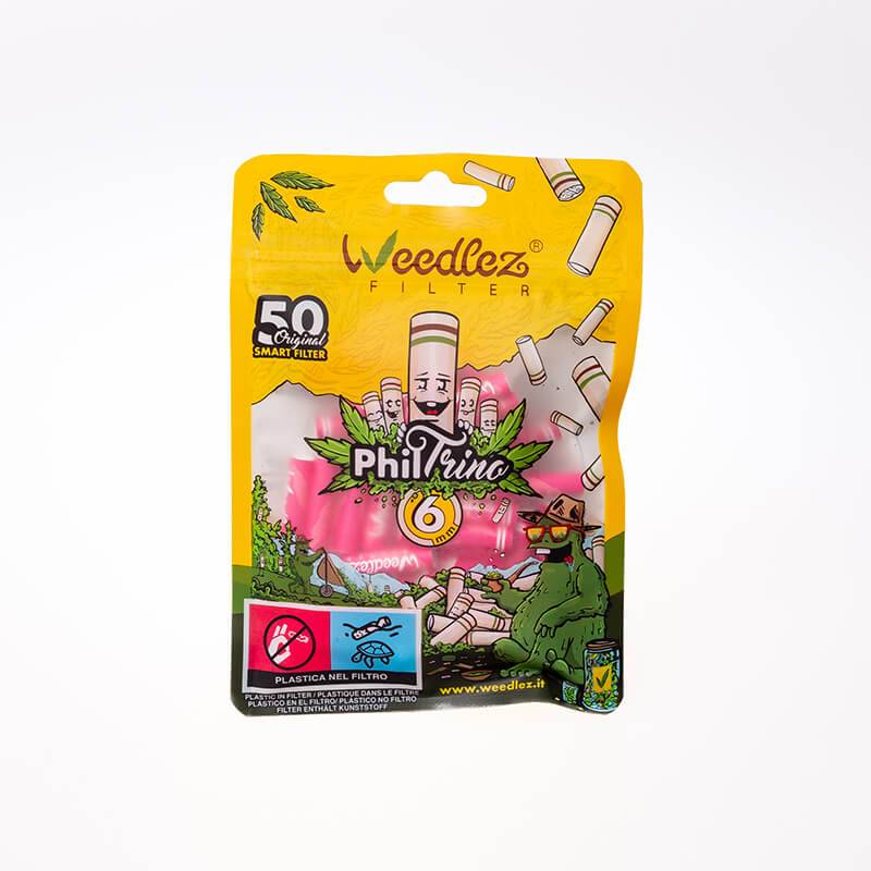 Bundle 200 Filtri Weedlez 6 mm - carboni attivi Made in Italy