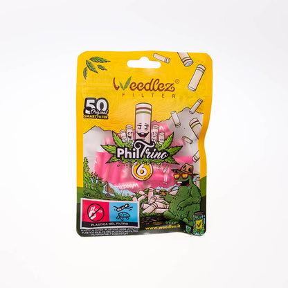 Bundle 200 Filtri Weedlez 6 mm - carboni attivi Made in Italy