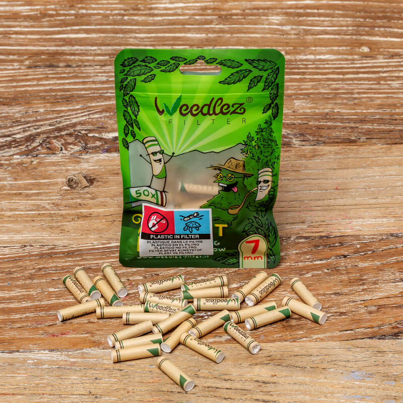 Filtri Weedlez 7 mm - Carboni Attivi Made in Italy