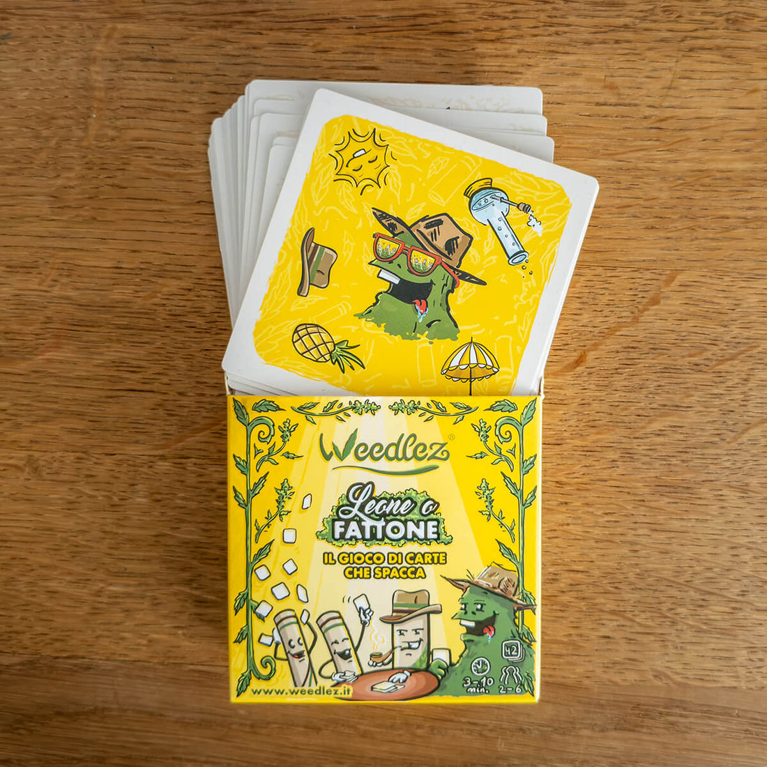 Gioco di carte "Leone o Fattone"