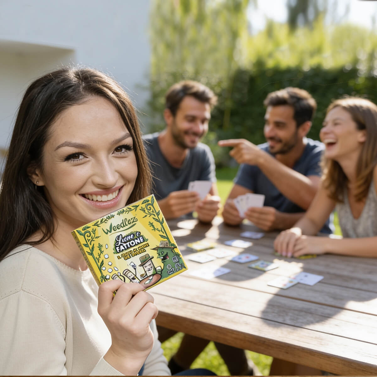 Gioco di carte "Leone o Fattone"