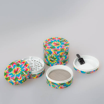 Grinder Colorful Leaves