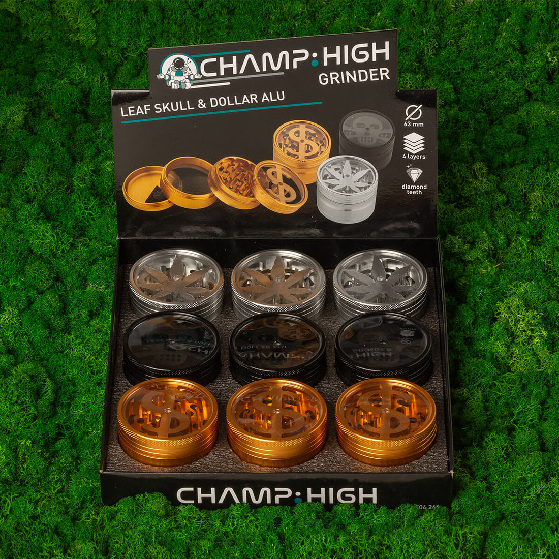 grinder alluminio