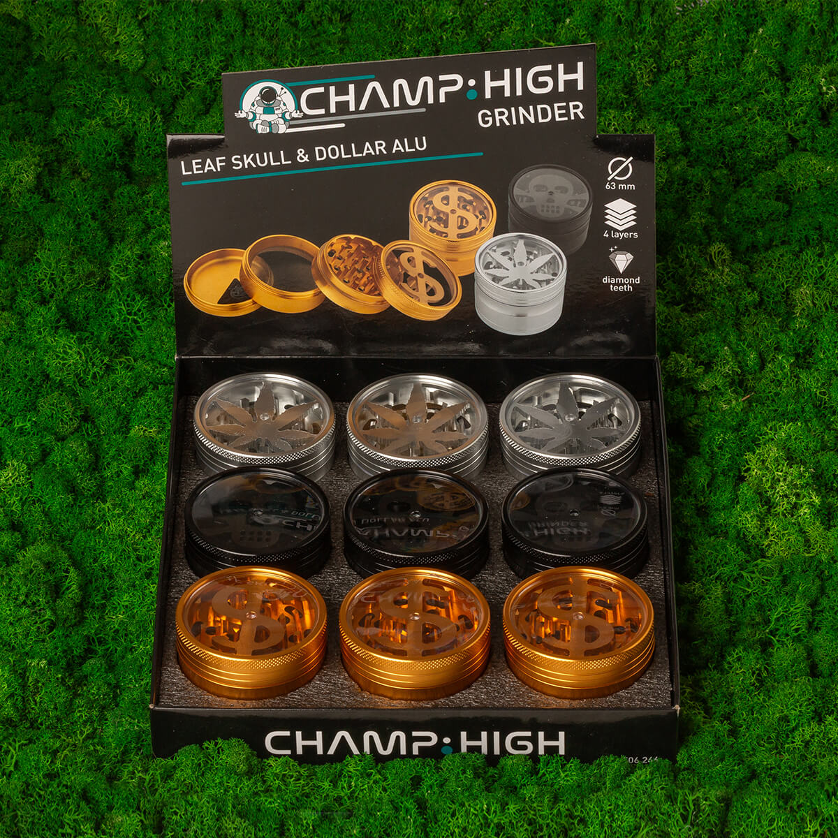 grinder alluminio