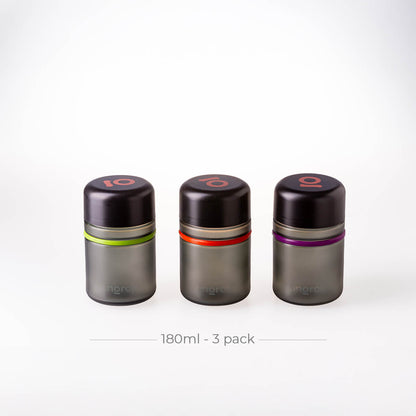 Barattolo in vetro ONGROK chiusura child resistant