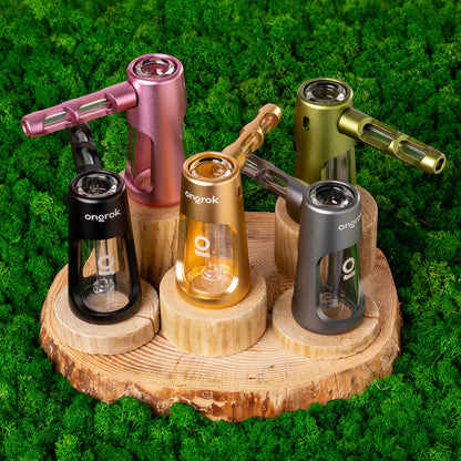 Bubbler ONGROK in Alluminio e Vetro
