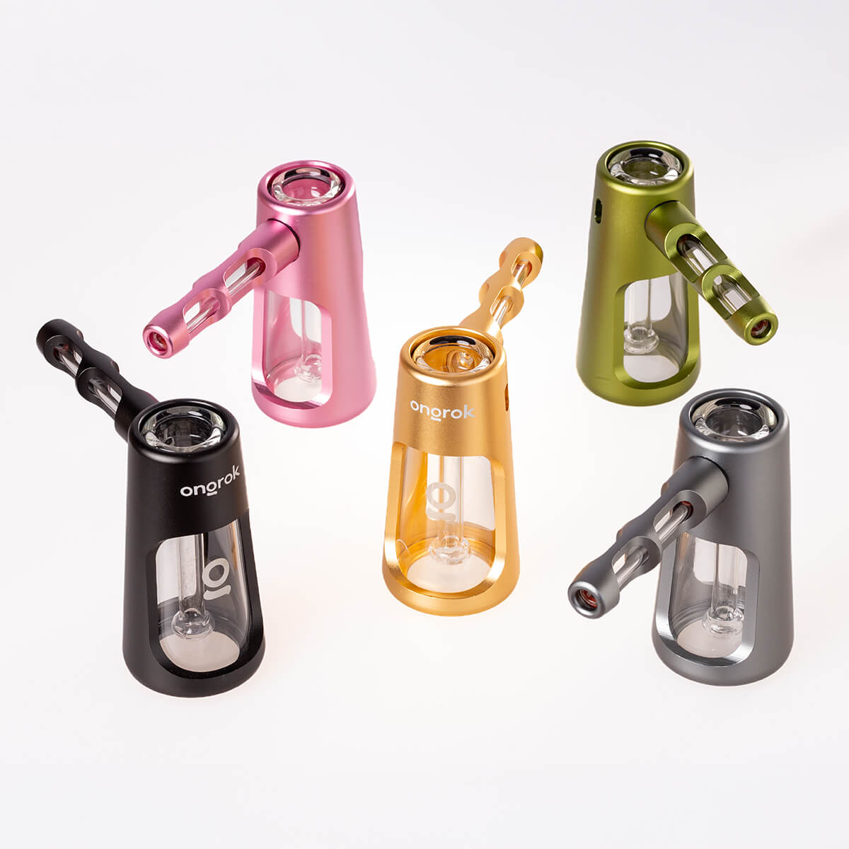 Bubbler ONGROK in Alluminio e Vetro