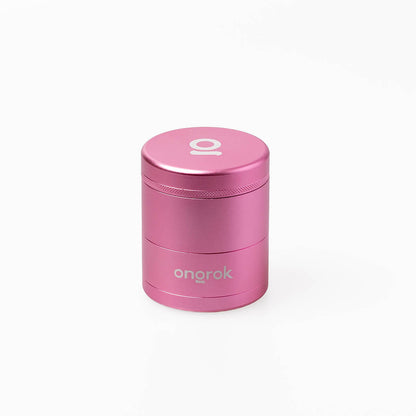 ongrok grinder flower petal toothless 60 mm alluminio aeronautico rosa