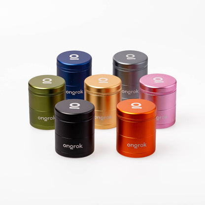 ongrok grinder flower petal toothless mini 55 mm alluminio aeronautico